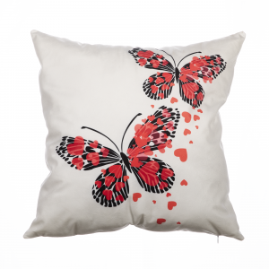 Valentines Cushion Cover “Love Butterflies”